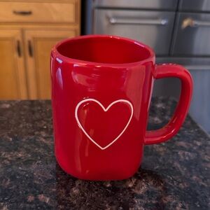 Rae Dunn Red Heart Mug
